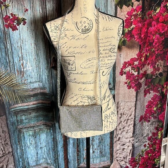 No Brand rhinestone and black evening bag clutch or cross body NWOT - Picture 5 of 7